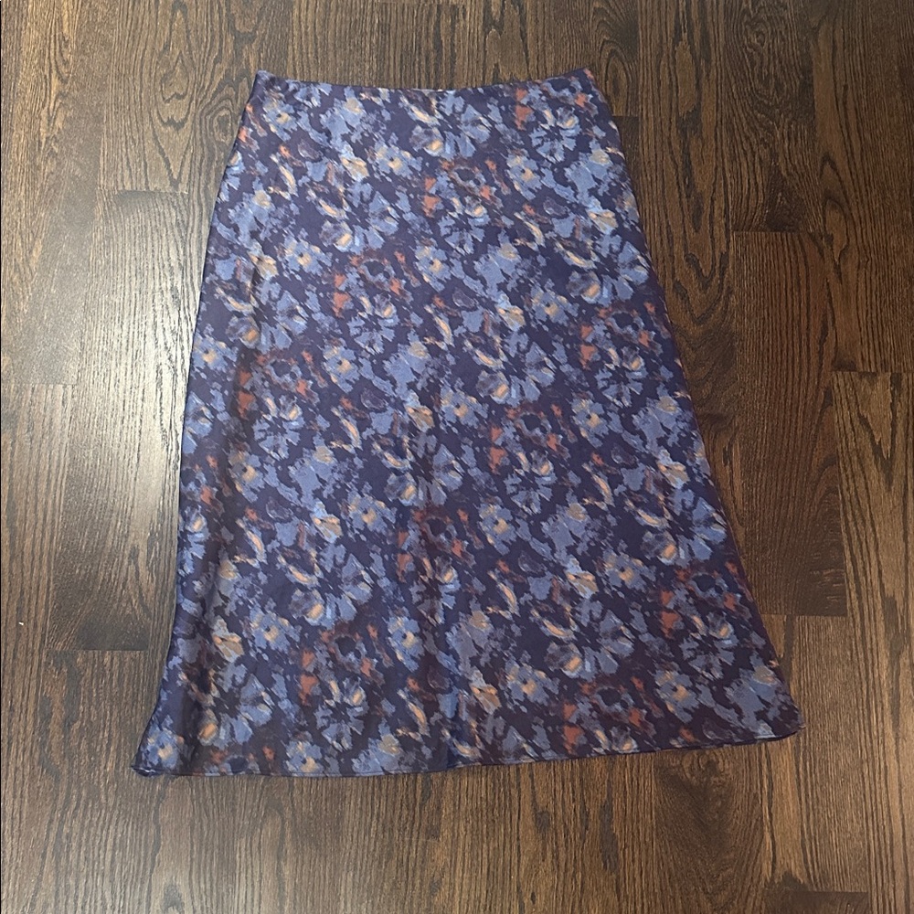 NORDSTROM RACK Textured Satin Bias Maxi Skirt